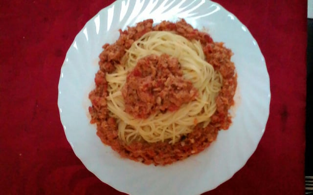 Spaghetti au thon à l'italienne