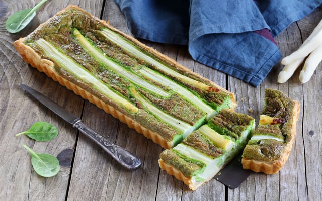 Tarte aux asperges des sables des Landes IGP