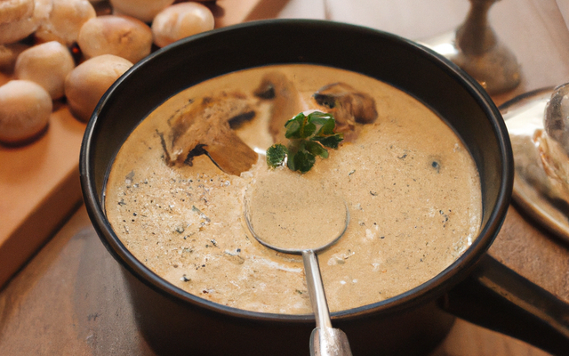 Fondue de champignons