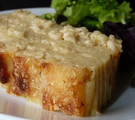 Gratin de macaronis au foie gras