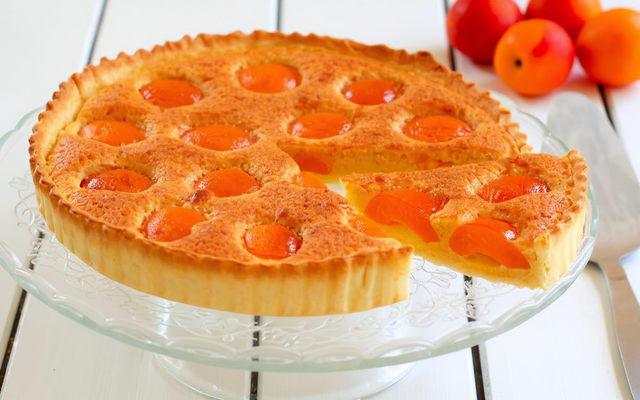 Tarte aux abricots