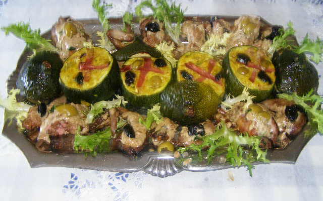 Sublime de cailles et courgettes
