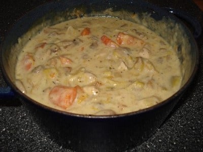 Blanquette à l'ancienne au poulet