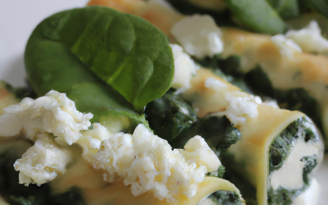 Cannellonis ricotta épinards express
