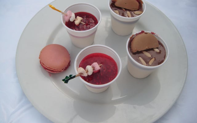 Panna cotta noix de coco malibu aux deux facons