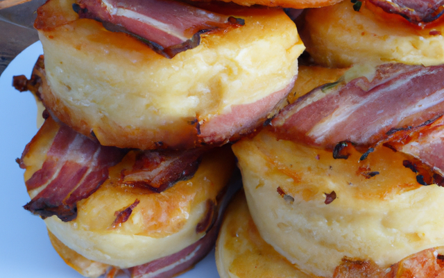 Cakes au lardons de Chloé