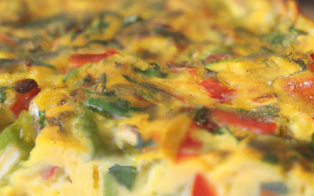 Fritata aux poivons