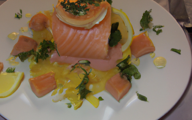 Dos de saumon au Cantal