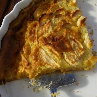 Flan classique aux pommes