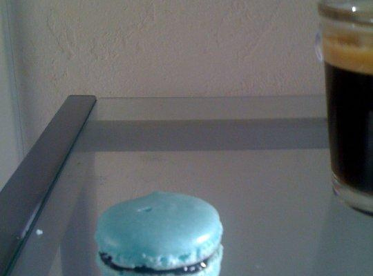 Macaron Myrtille