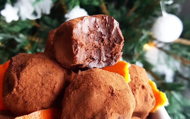 Truffes chocolat & clémentine
