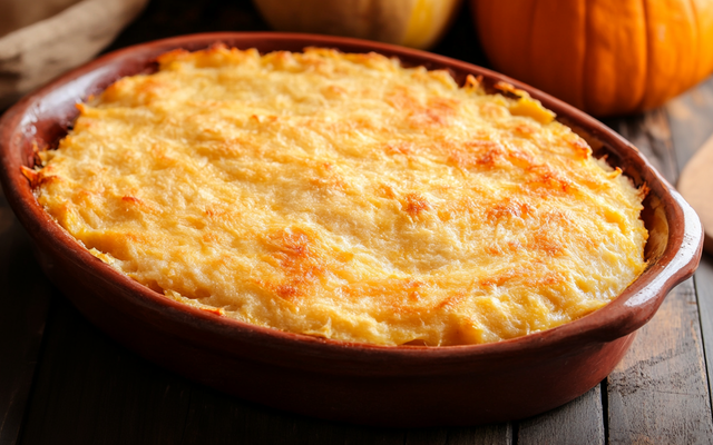 Gratin de potiron facile à réaliser