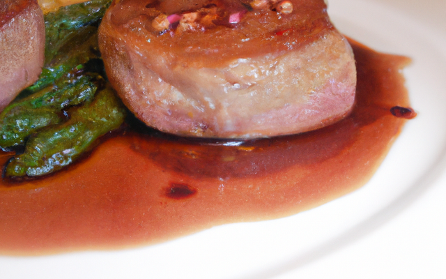 Filet mignon de chevreuil au foie gras