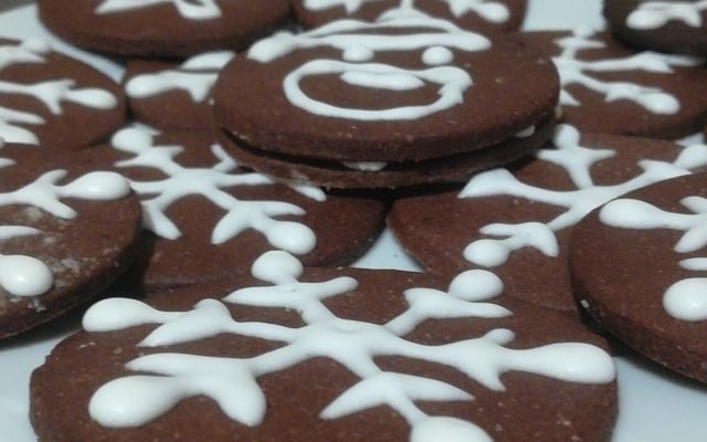 Sablés flocons de neige