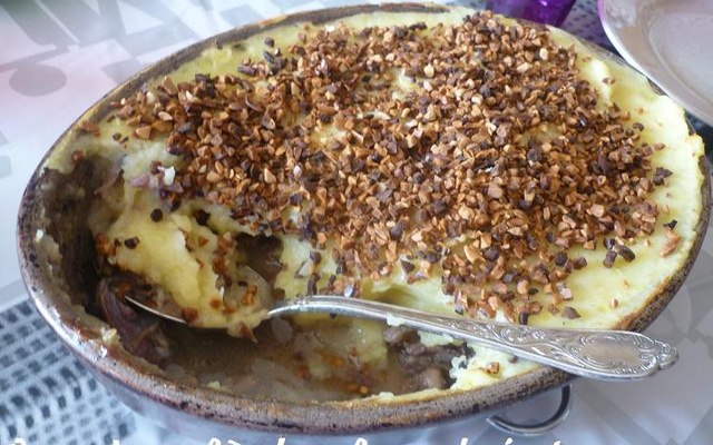 Parmentier de canard au Porto