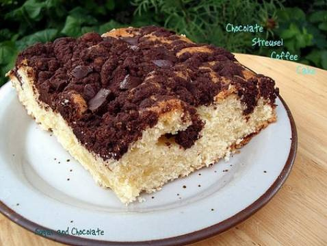Chocolate Streusel Coffee cake
