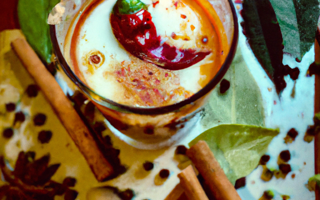 Cocktail spicy winter