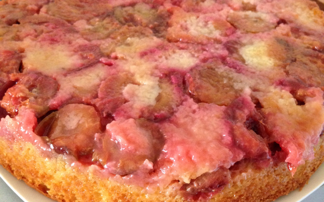 Gâteau brioché aux quetsches