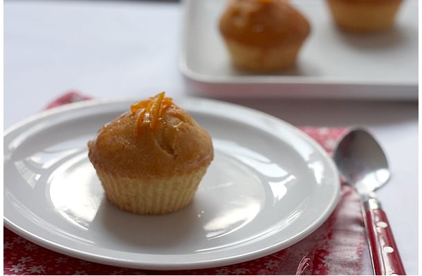 Petits cakes à la bergamote