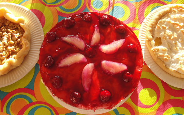 Délice framboises et fruits exotiques