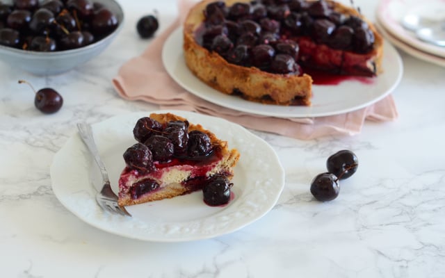 Cheesecake à la cerise