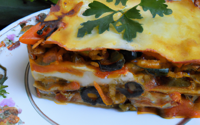 Lasagne aux légumes maison