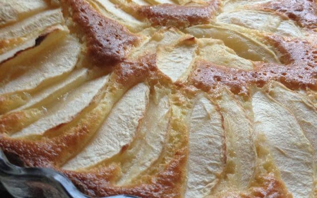 Tarte aux pommes sans pâte et rapide
