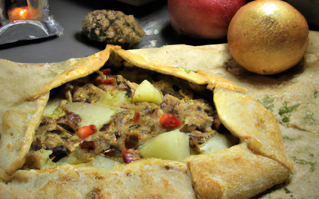 Galette d'inspiration médiévale