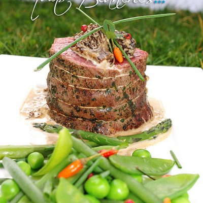 Pavé de filet de rumsteack sur son lit de verte Irlande !