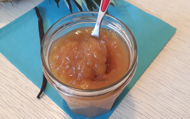 Confiture d'ananas au thermomix