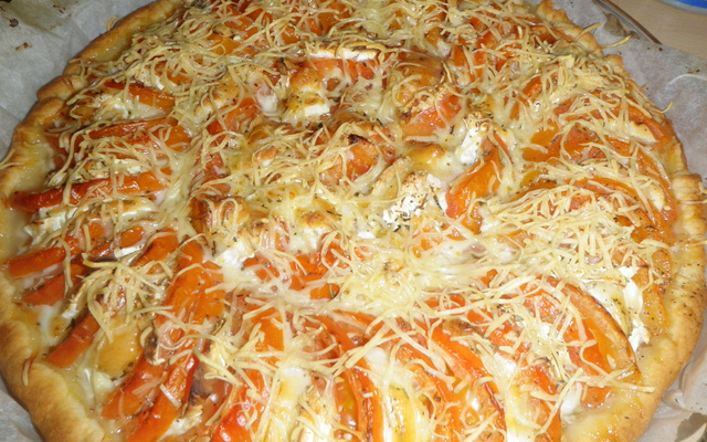 Tarte tomates et chèvre