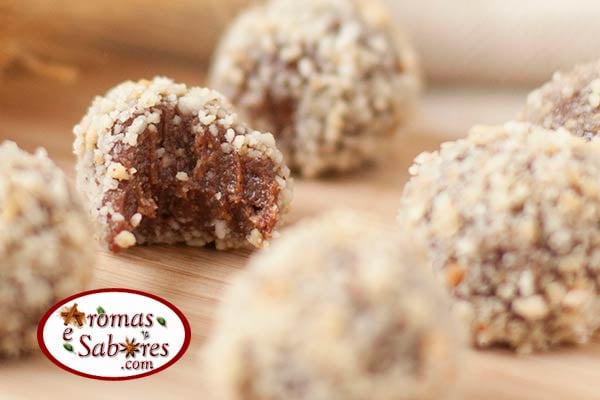 Brigadeiro gourmet aux noisettes