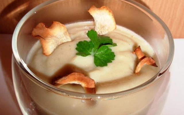 Velouté aux topinambours
