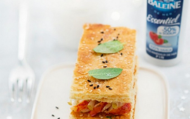 Millefeuilles de Homard et Poires