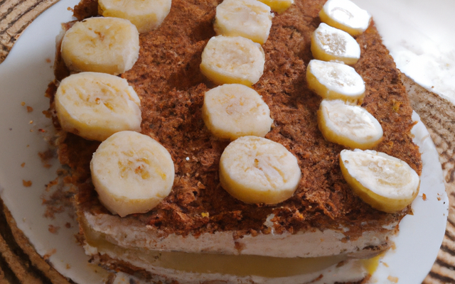 Gâteau coco banane
