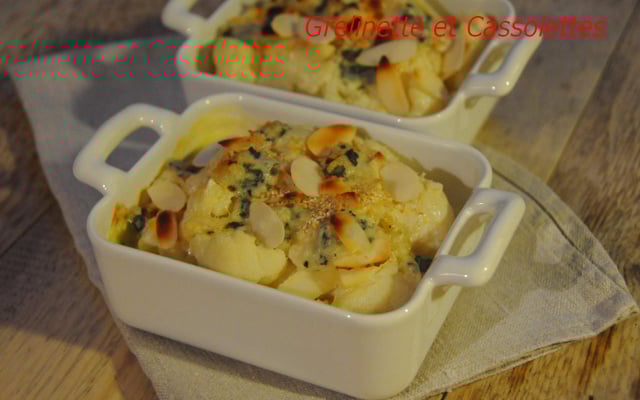 Cassolettes à la Fourme d'Ambert