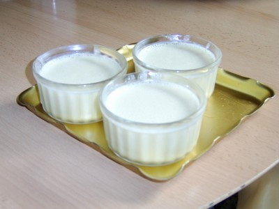 Mousse au chocolat blanc gourmande