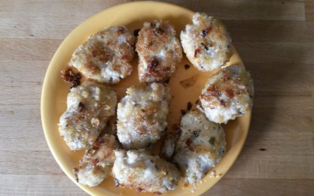 Croquettes de poulet au fromage pour petits et grands