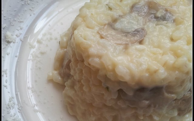 Risotto champignons facile
