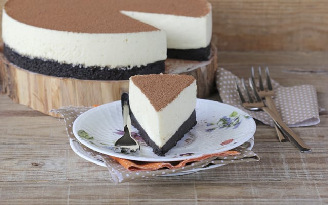 Cheescake oreo maison