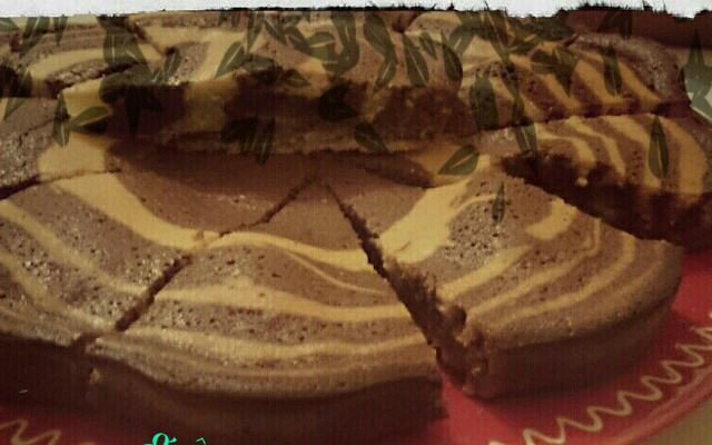 Gâteau twist chocolat et vanille