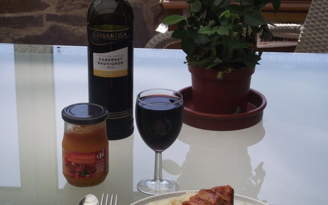 Confiture de fraises et roses