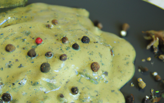 Sauce au poivre vert rapide