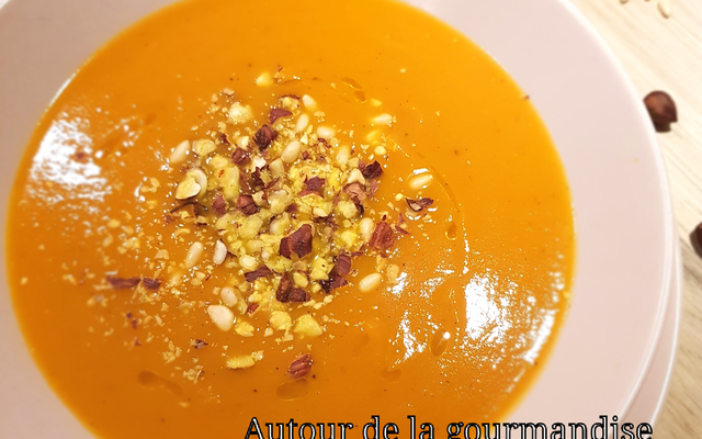 Velouté de courges au gingembre