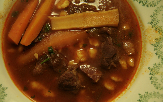 La vraie goulache de Hongrie