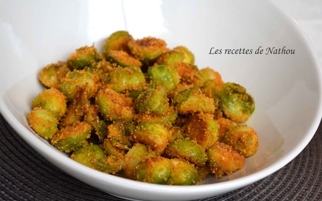 Choux de Bruxelles croustillants au paprika