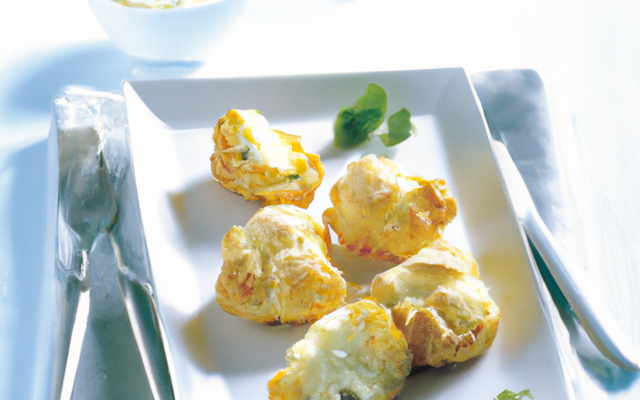 Petits choux farcis au fromage de brebis