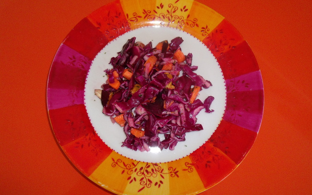 Salade d'hiver 'bonne humeur'