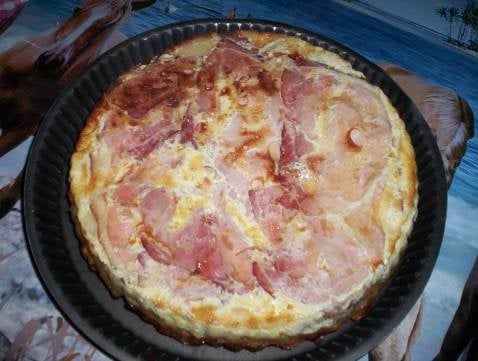 Ma quiche au lard