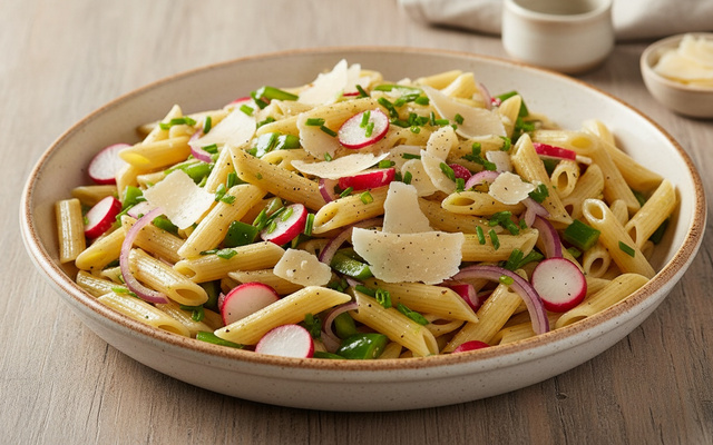 Salade de Penne Rigate au Parmesan